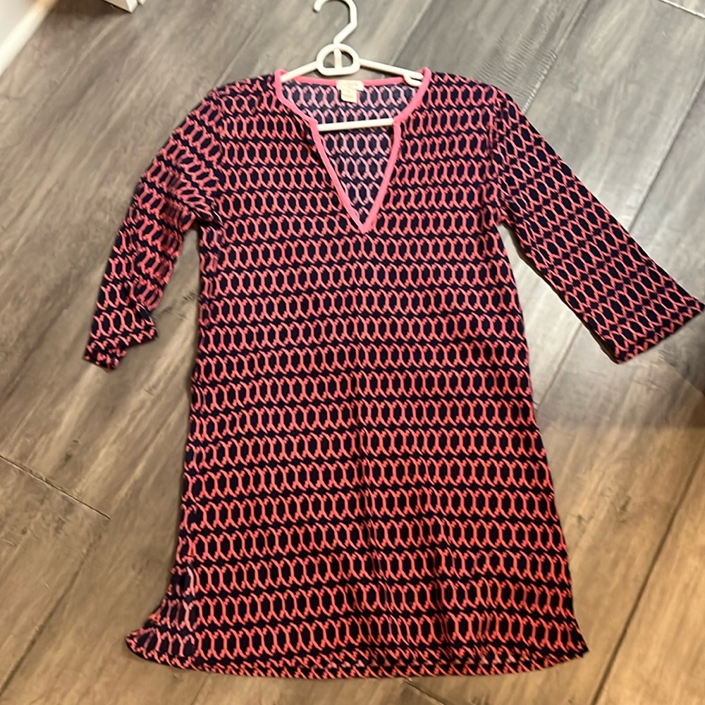 Jcrew 3/4 sleeve cover up dress xxs